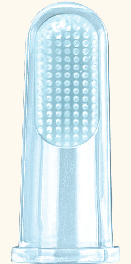 Dedeira de silicone para massagem na gengiva do bebê